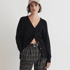 Madewell V-Neck Relaxed Cardigan $98 sz XS
